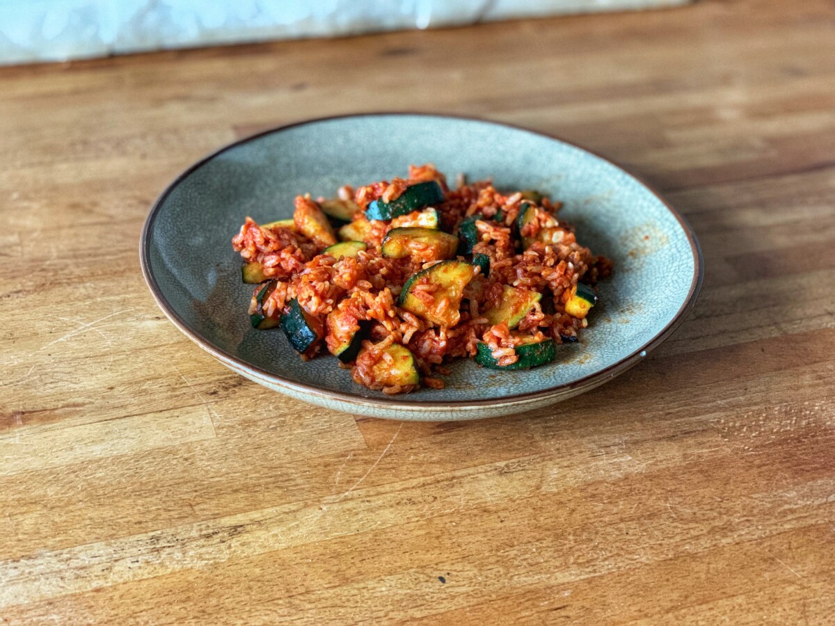 Mediterranean Vegetable Risotto (vegan) - Munchyesta