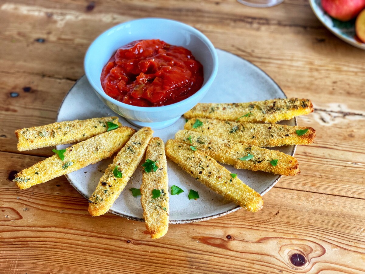 Super Crispy Polenta Fries - Munchyesta