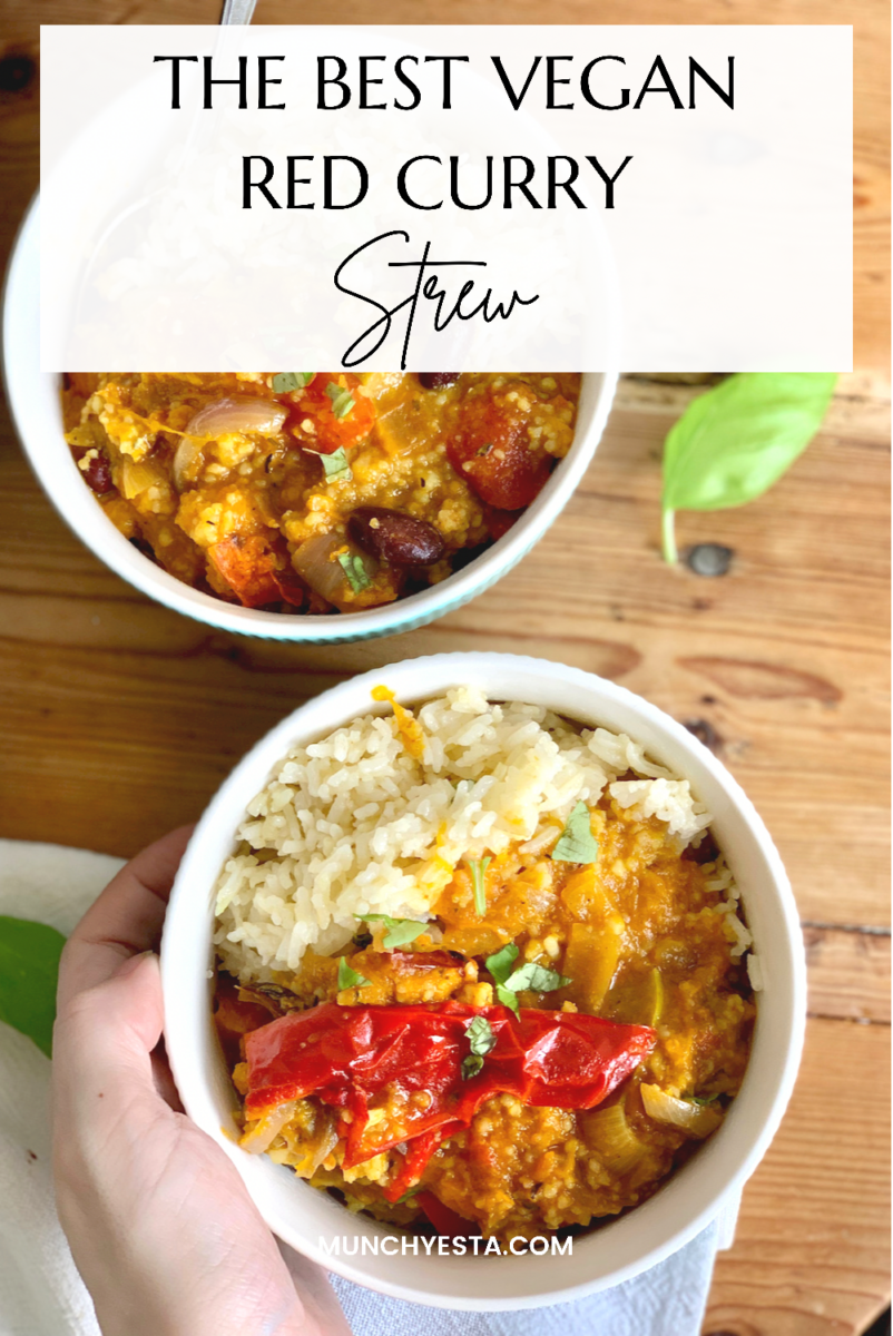 The Best Easy Vegan Red Curry Stew Munchyesta