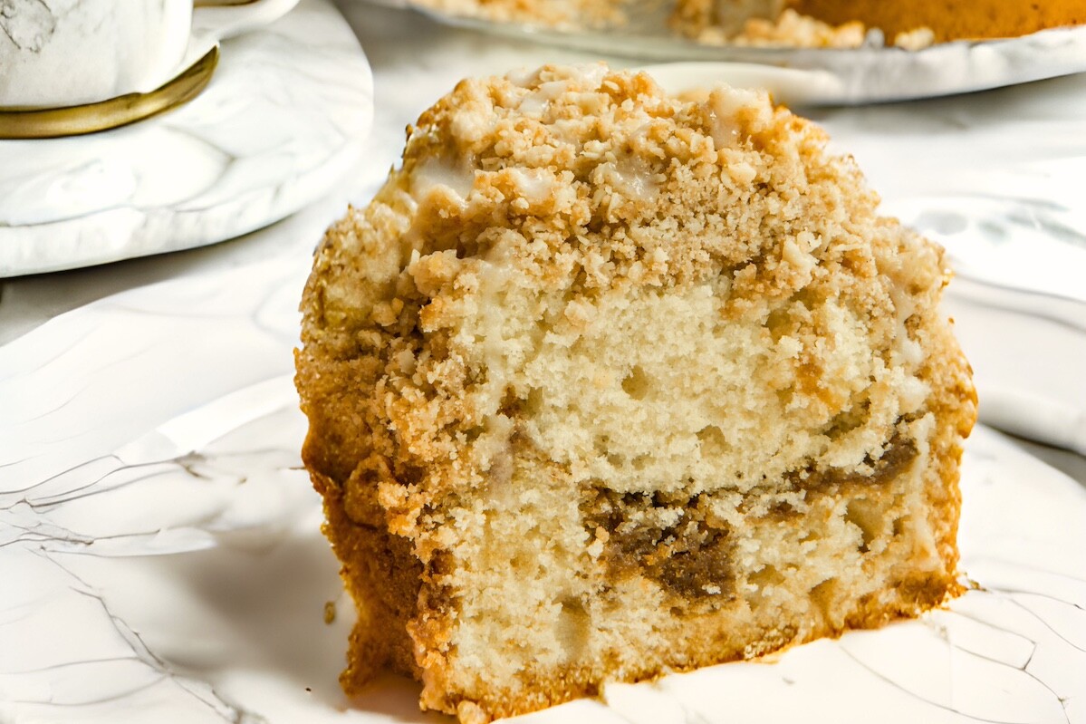 Corner Bakery Coffee Cake recipe cinnamon crumb cake Munchyesta