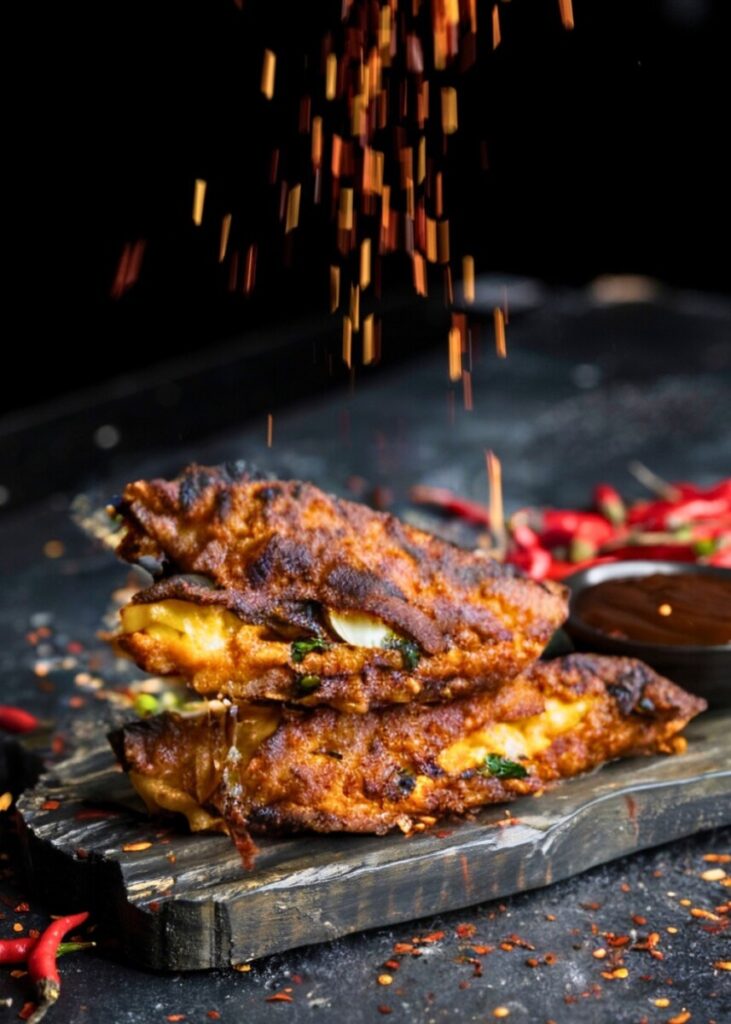 Crispy Chili Rellenos Recipe: easy Chile Relleno - Munchyesta