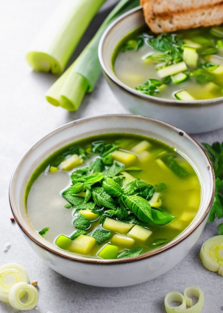 Magical Leek Soup: secret weight loss diet recipe - Munchyesta