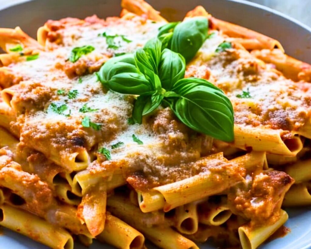 Easy Olive Garden baked ziti recipe (best no meat) Munchyesta